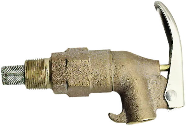 Self-closing tap made from brass, 3/4'' thread