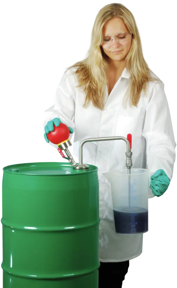 Handpumpe Ultrarein aus Edelstahl