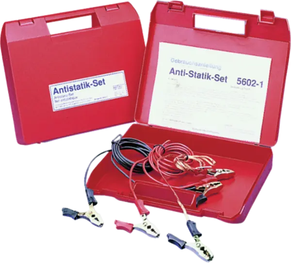 Antistatik-Set im Koffer zur Ableitung statischer Aufladung