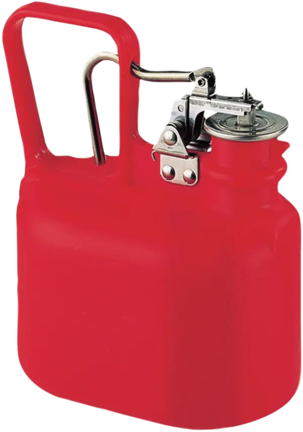 Verteilerbehälter, oval, aus HDPE, rot, Inhalt: 2 l