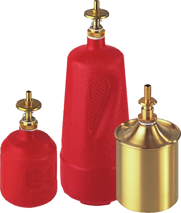 Polyethylene metering can, red capacity 1 l