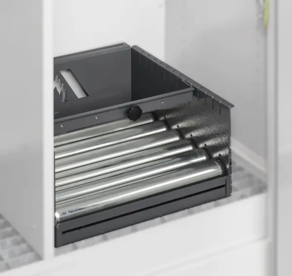 Cabinet unit with roll apparatus and locking mechanism, right, suitable for 1.31.05/1.31.052