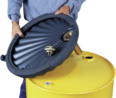 Fass-Trichter aus Polyethylen f. brennbare Flüssigkeiten