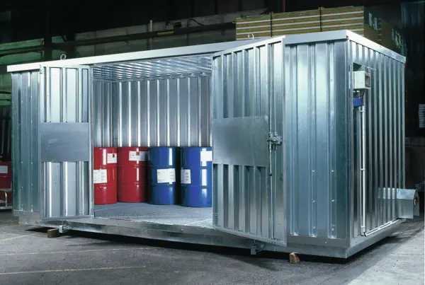 Sicherheits-Lagercontainer Auffangvolumen: 1000 l