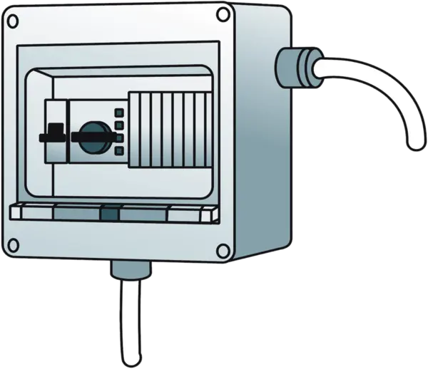 SI-Kasten IP 54 mit Automaten