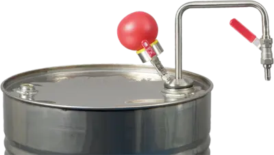 Handpumpe Ultrarein aus Edelstahl