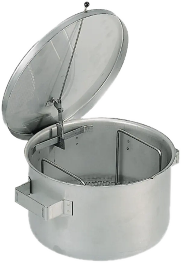 Cleaning can made from stainless steel, capacity 4 l
