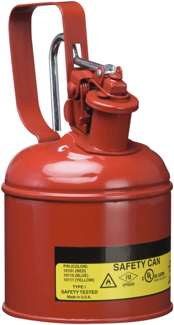 Sheet steel dispensing can capacity 1 l