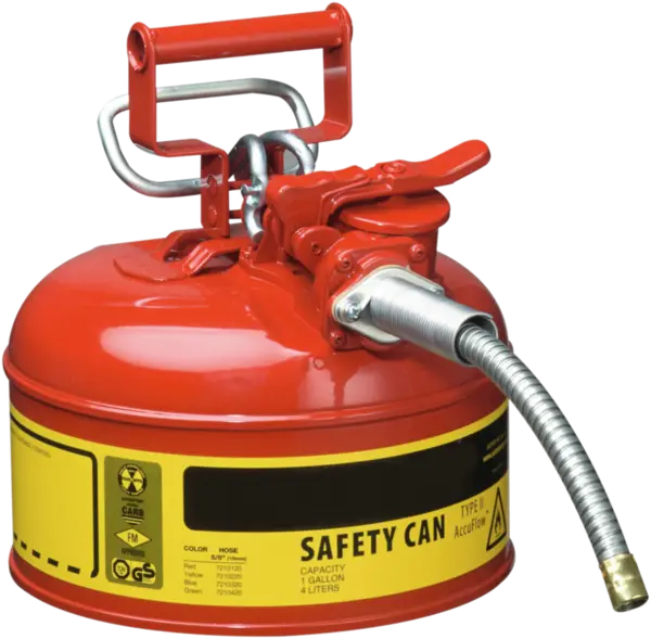 Steel dispensing can with hose capacity 4 l