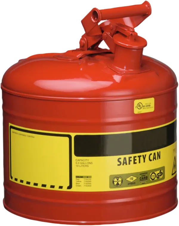 Sheet steel dispensing can capacity 19 l