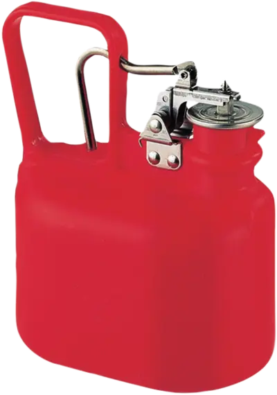 Verteilerbehälter, oval, aus HDPE, rot, Inhalt: 2 l