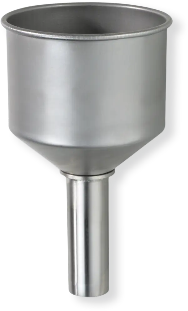 Stainless steel funnel for stainless standing can 10/25 l