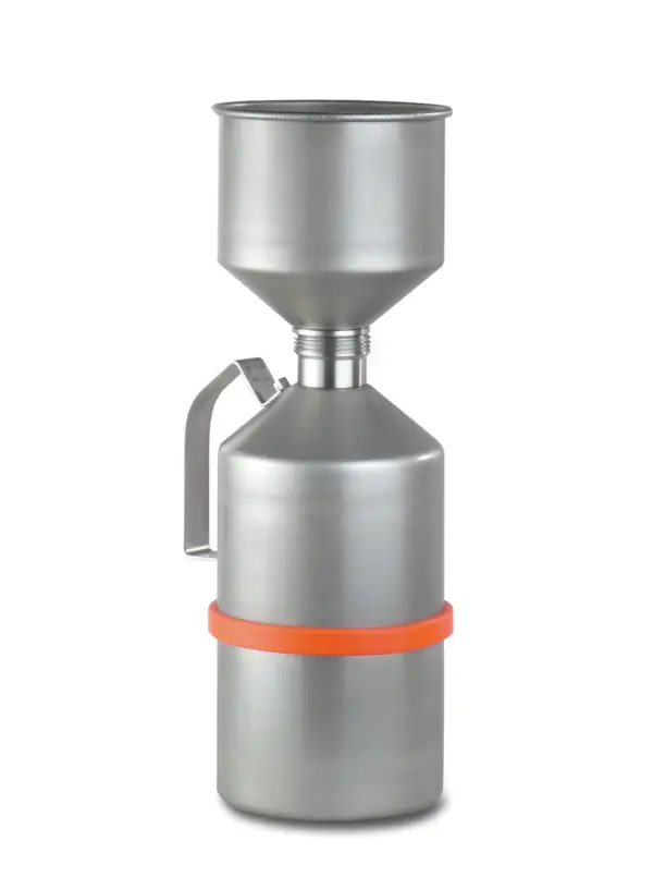Stainless steel funnel for stainless steel cans 1/2/5 l
