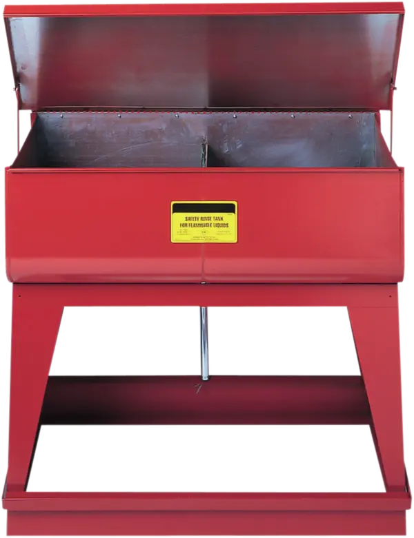 Dipping tank, sheet steel with chambers 2 x 34 l