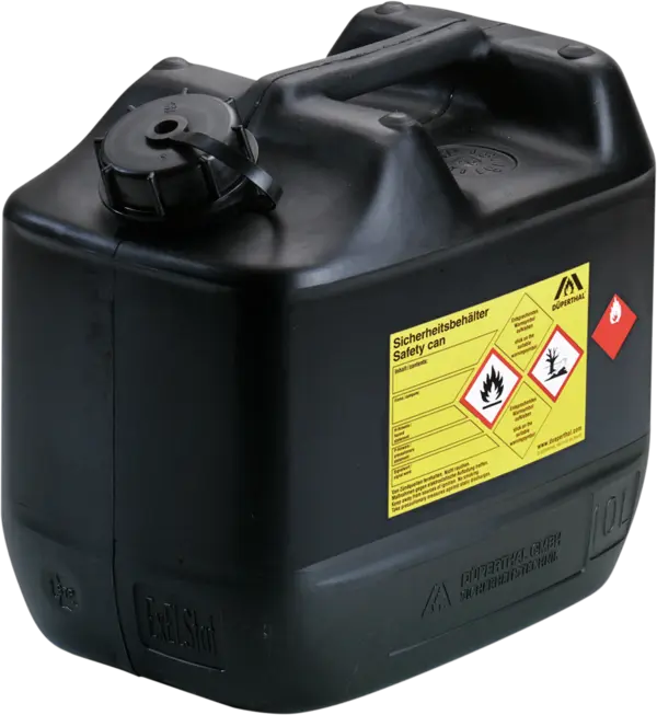 Polyethylen-Kanister, 10 Liter mit Bauartzulassung