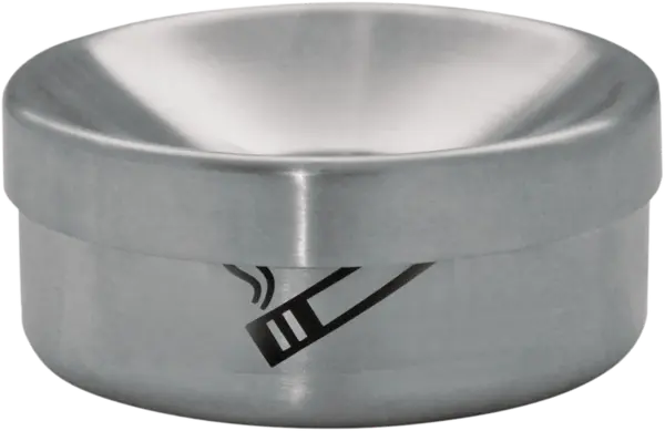 Safety table ashtray stainless steel, cap. 0.2 l