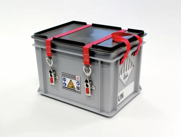 BATTERY Transportbox S Transport- und Sammelbox für Lithium-Ionen-Akkus