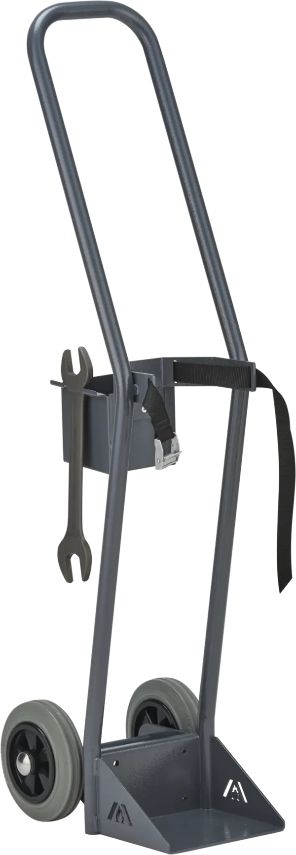 Gas cylinder trolley, load: 50 kg, for 1 x 10 l cylinder