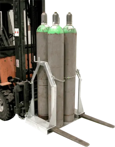 Gasflaschen-Palette für 4 x Gasflasche d = 250 mm