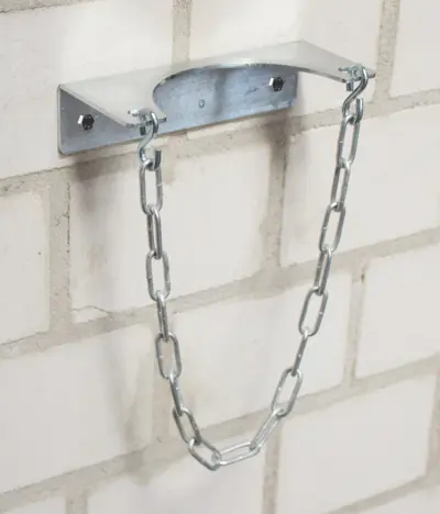 Gasflaschenwandhalterung für 1x Flasche mit 140mm Durchmesser