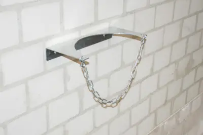 Gasflaschenwandhalterung für 1x Flasche mit 320mm Durchmesser