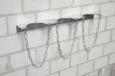 Gasflaschenwandhalterung für 3x Flaschen mit 140mm Durchmesser