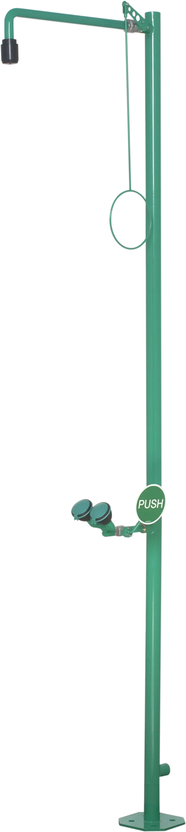 Combination shower, free-standing