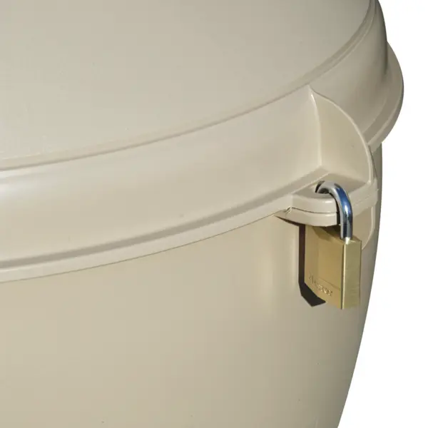 Sammelbehälter ELITE für Ziga- rettenkippen, HDPE, hellbeige