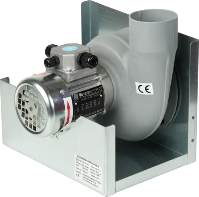 Radialventilator, geräuscharm, mit Thermoschalter 54 db(A)