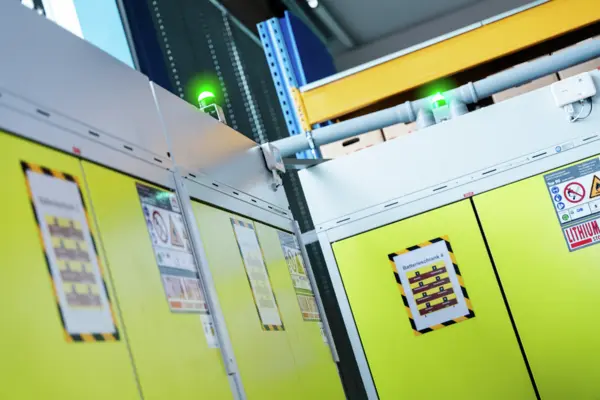 Temperature monitoring, batteries w/signal light on-site use, retrofit