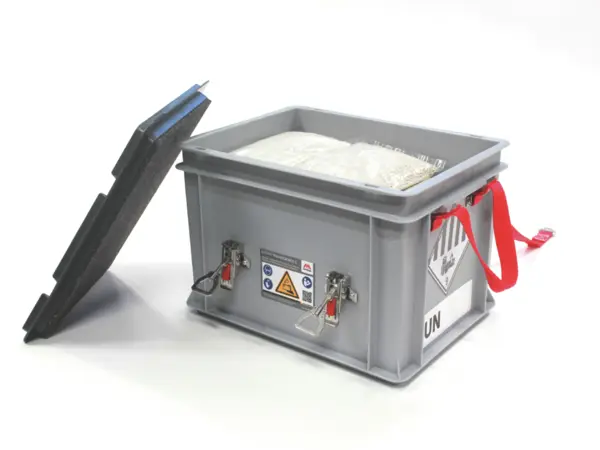 BATTERY Transportbox S Transport- und Sammelbox für Lithium-Ionen-Akkus
