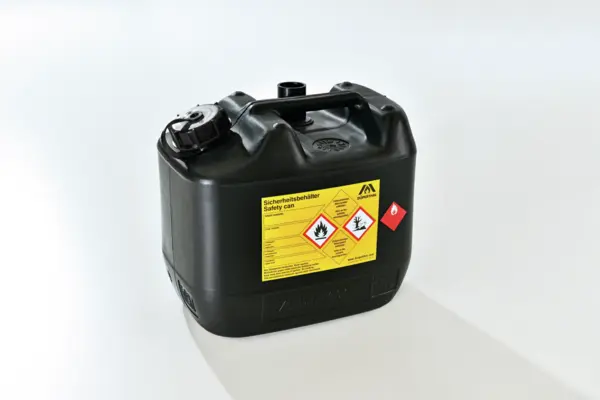 Bidon en polyéthylène, 10 l avec support de sonde