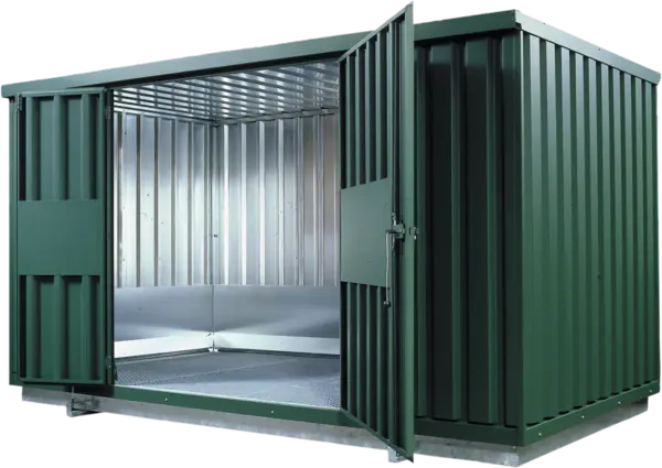 Sicherheits-Lagercontainer Auffangvolumen: 1000 l