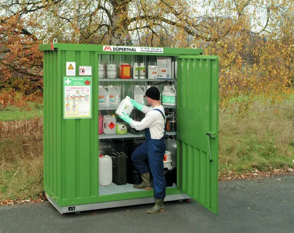 Sicherheits-Lagercontainer Auffangvolumen: 300 l