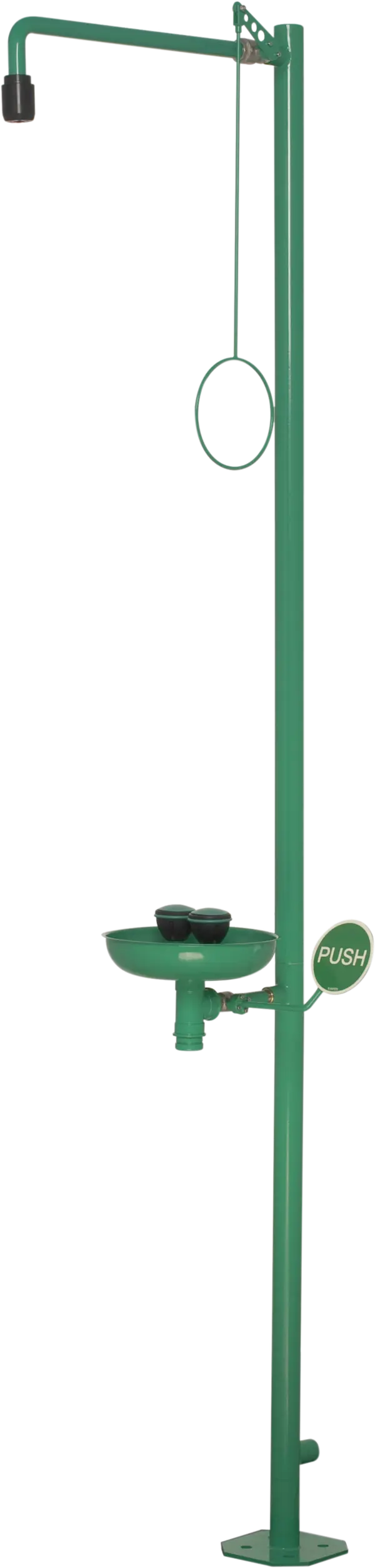 Kombinationsdusche Edelstahl, freistehend