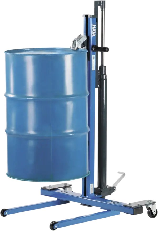 Fass-Heber, hydraulisch, Rahmen blau lackiert