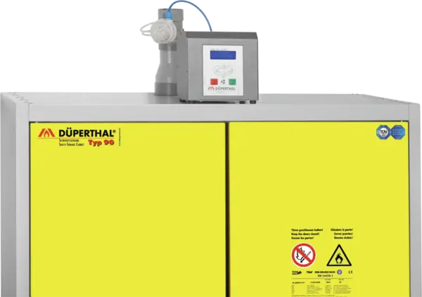 Abluftüberwachung ohne Ventilator ATEX-konform CE Ex II (3) [c llB T4]