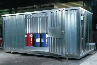 Safety storage container collection volume 1000 l